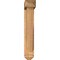 Ekena Millwork Traditional Arts and Crafts Smooth Bracket w/ Offset Brace, Western Red Cedar, 5 1/2"W x 24"D x 32"H BKT0604X24X32TRA03SWR - alternate 2